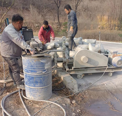 都昌路面下沉注浆